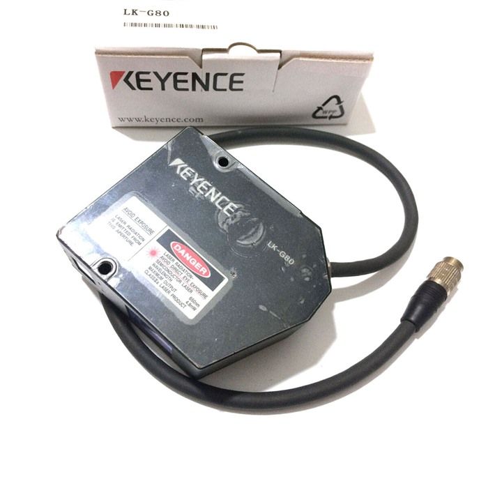 Модуль Keyence LK-G80 High Speed High Accuracy CCD Laser Displacement Sensor Head Spot