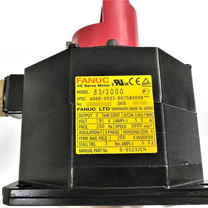 Модуль FANUC A06B-0033-B075#0008 SERVO MOTOR A06B-0033-B075#0008