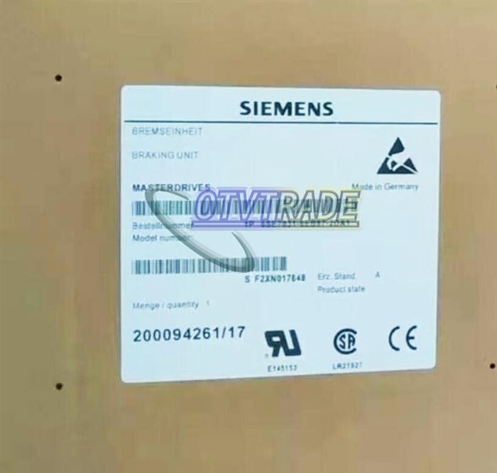 Модуль SIEMENS main drive brake unit 6SE7031-6EB87-2DA1 6SE7 031-6EB87-2DA1
