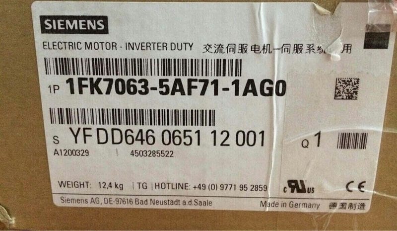 Модуль Siemens 1FK7063-5AF71-1AG0