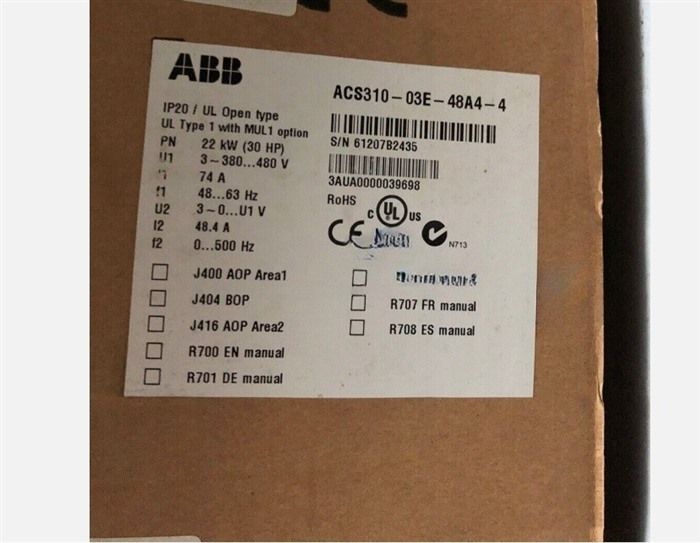 Модуль ABB ACS310-03E-48A4-4