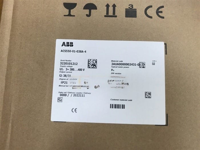 Модуль ABB ACS550-01-038A-4