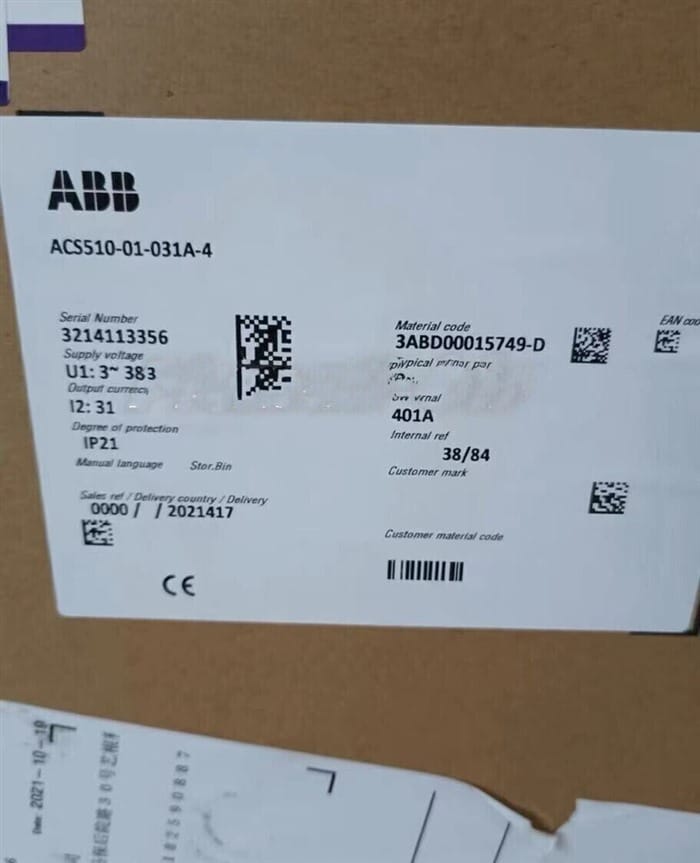 Модуль ABB ACS550-01-031A-4