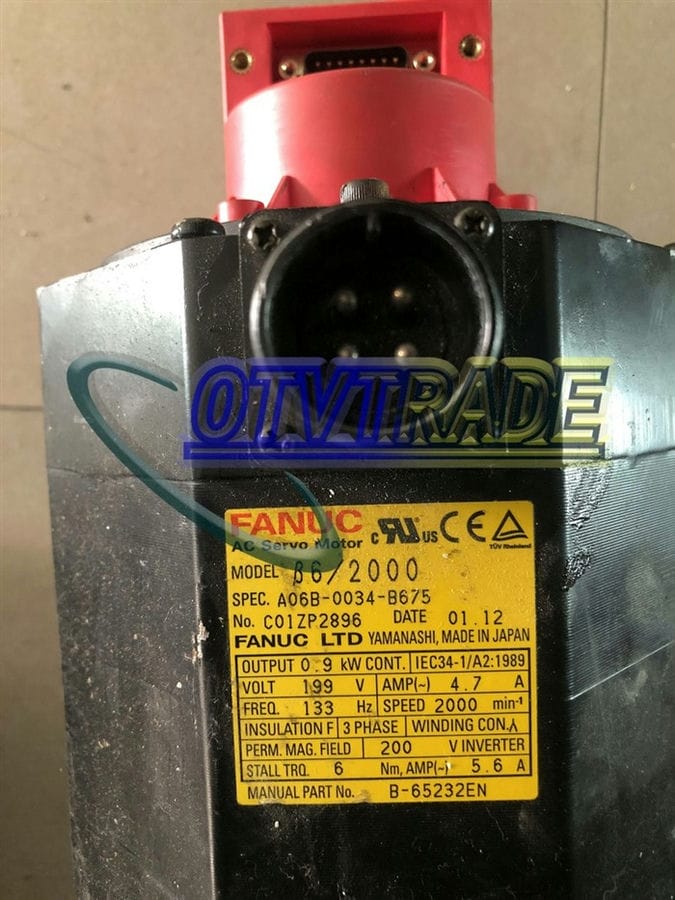 Модуль FANUC Servo Motor A06B-0034-B675