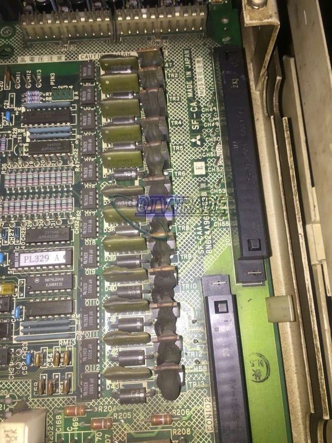 Модуль MITSUBISHI SF-CA BN624A960G53B Spindle Drive PCB Board