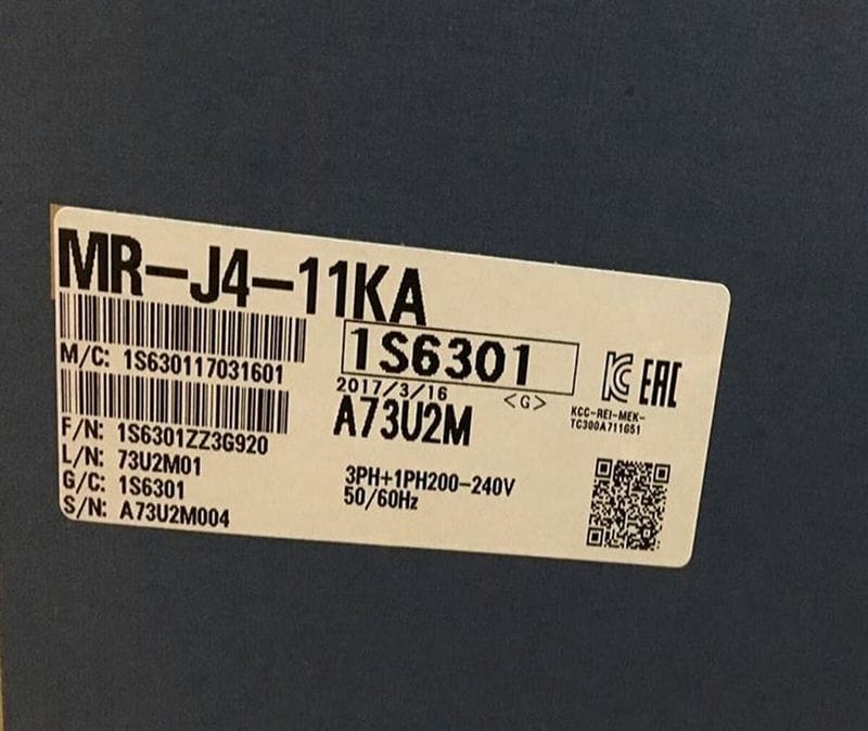 Модуль Mitsubishi Electric MR-J4-11KA
