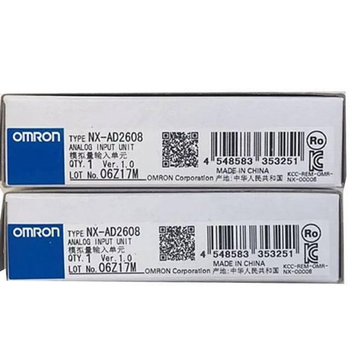 Модуль Omron NX-AD2608 Analog Input Unit NXAD2608
