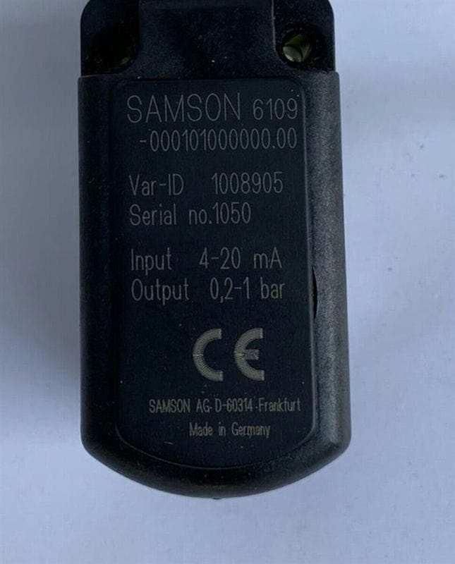 Модуль SAMSON 6109