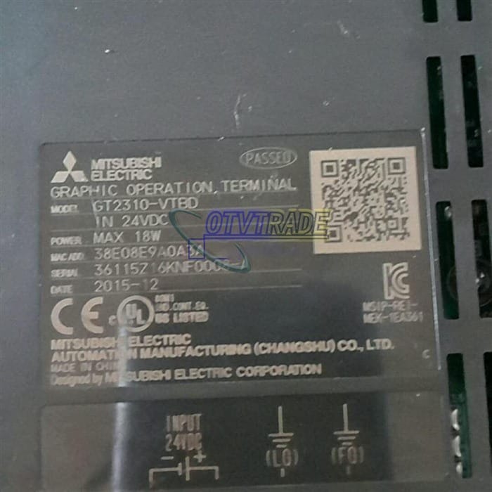 Модуль Mitsubishi Touch Panel GT2310-VTBD GT2310VTBD