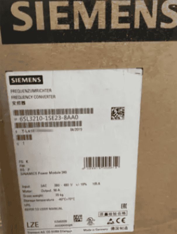 Модуль SIEMENS 6SL3210-1SE23-8AA0
