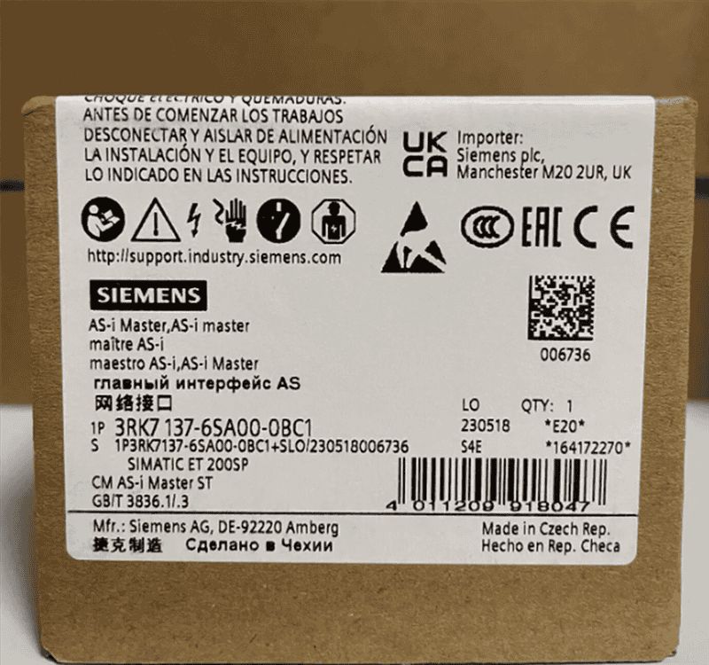 Модуль SIEMENS 3RK7137-6SA00-0BC1