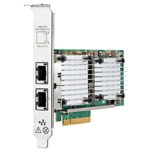 Сетвевая карта HP 530T, 2x10Gb, PCIe(2.0), Broadcom, Gen8, 656596-B21