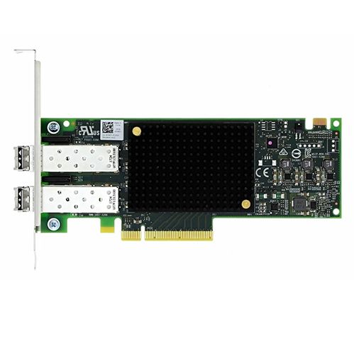 Сетвевая карта Dell Emulex LPe31002-M6-D, Dual Port 16GB Fibre, 403-BBMF