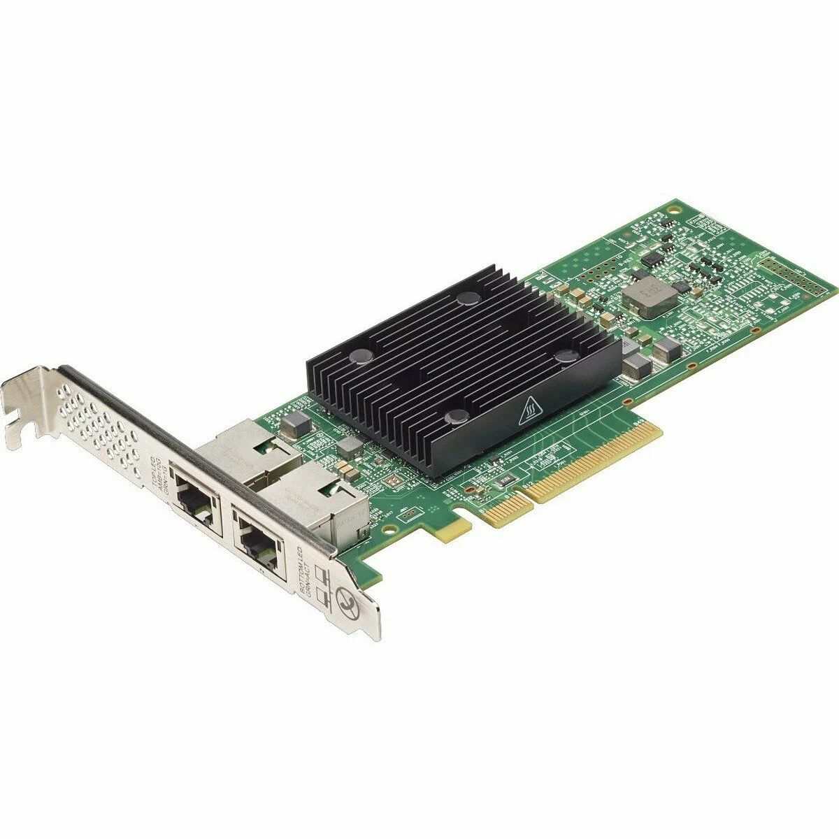 Сетевая карта Dell Broadcom 57416 Dual Port 10Gb, Base-T, PCIe Adapter, Low Profile, 540-BBVM