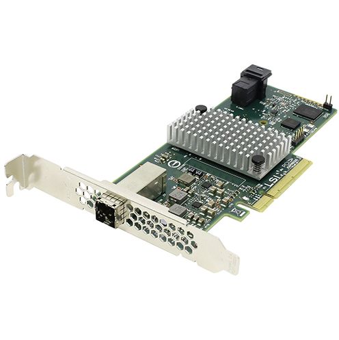 Сетвевая карта HBA PCI Express SAS SFF-8643 LSI SAS 9300-4i4e