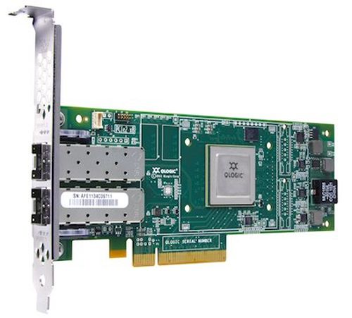 Сетвевая карта QLogic 16Gb FC Dual-port HBA, 00Y3341