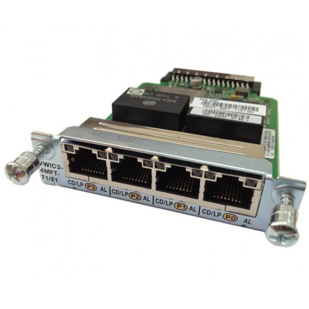 Модуль Cisco VWIC3-4MFT-T1-E1