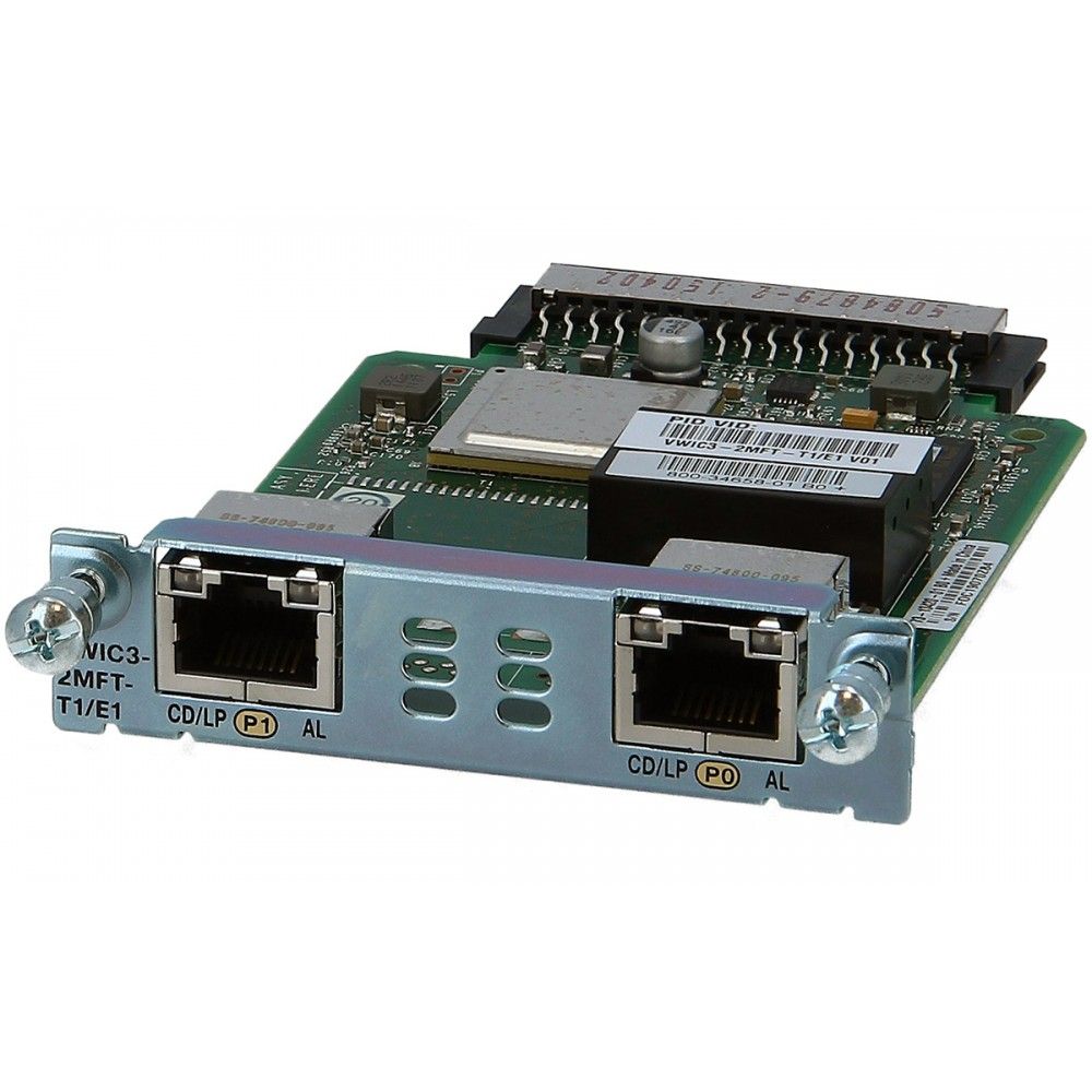 Модуль Cisco VWIC3-2MFT-T1-E1