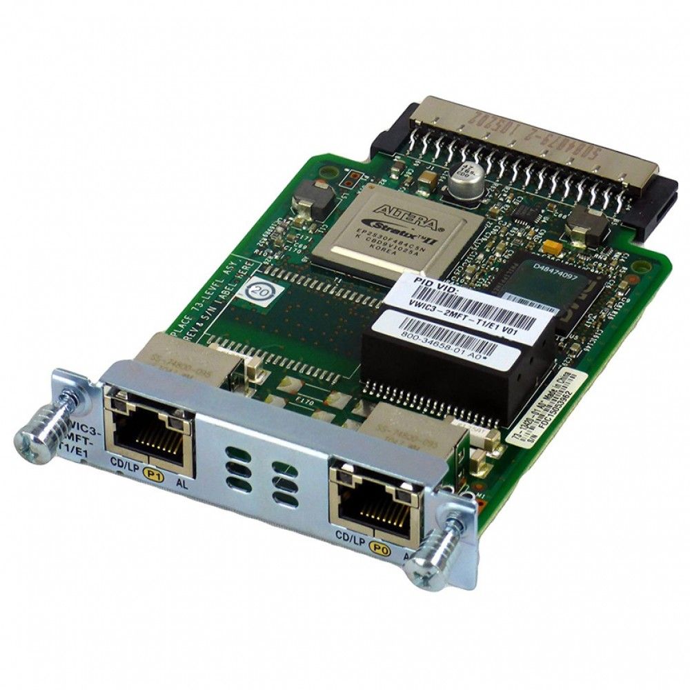 Модуль Cisco VWIC3-2MFT-G703