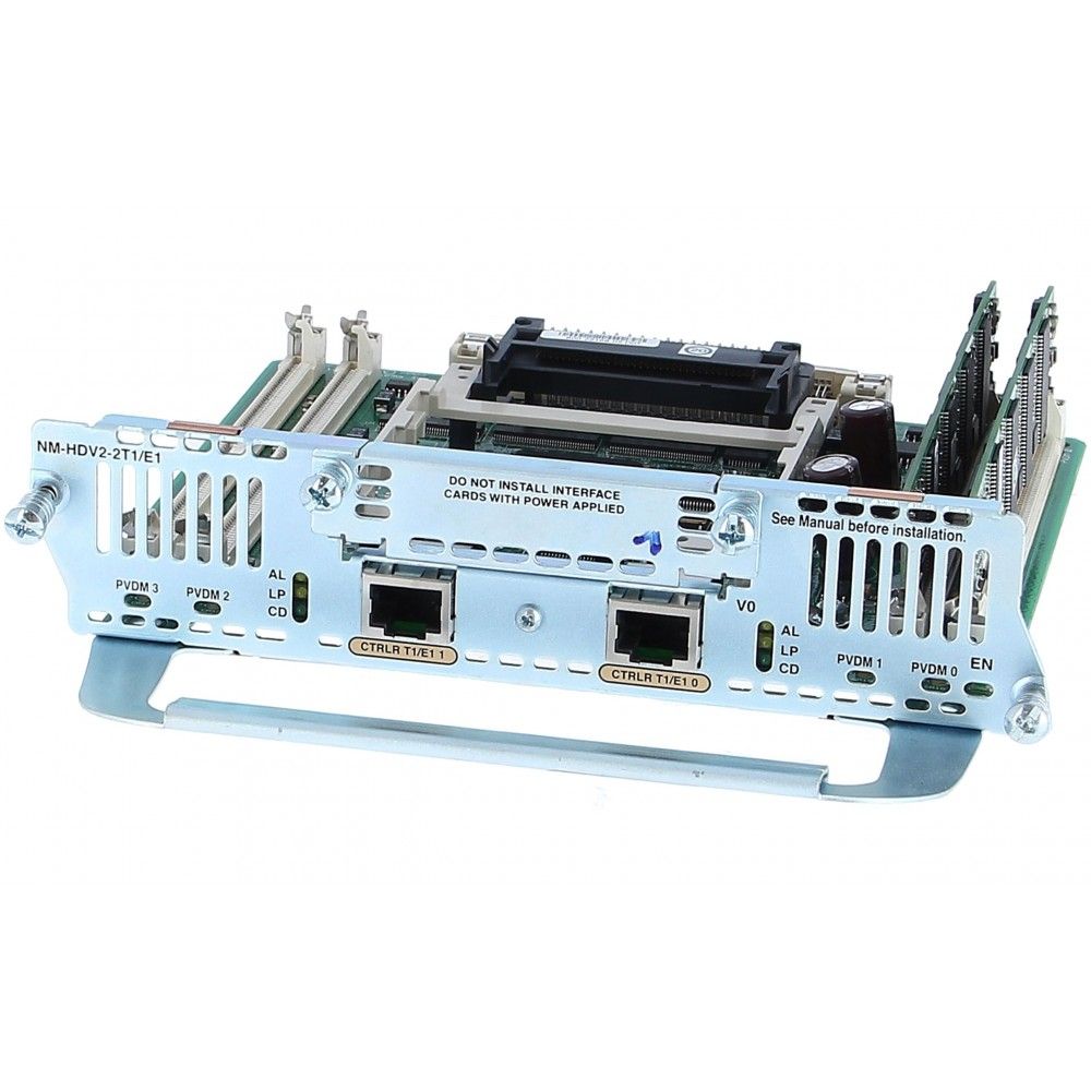 Модуль Cisco NM-HDV2-2T1-E1