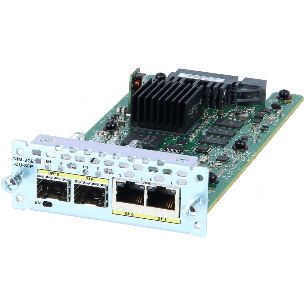 Модуль Cisco NIM-2GE-CU-SFP
