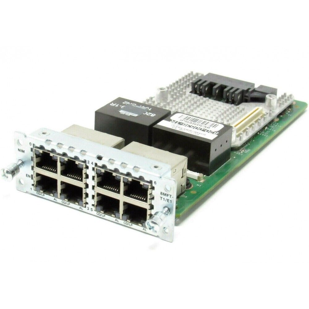 Модуль Cisco NIM-8MFT-T1-E1