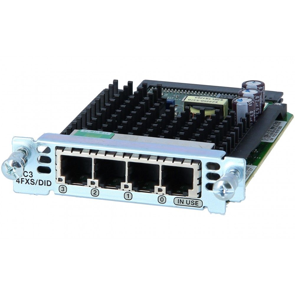 Модуль Cisco VIC3-4FXS-DID