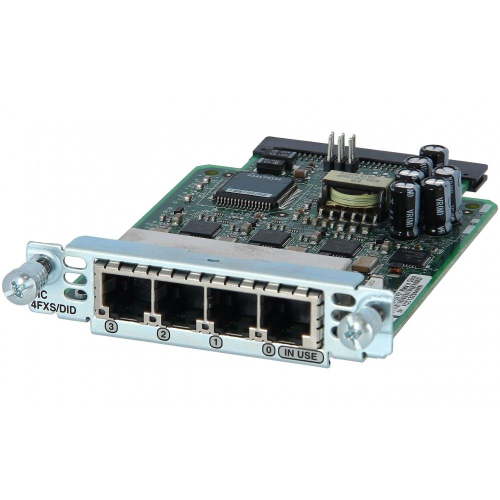 Модуль Cisco VIC-4FXS-DID