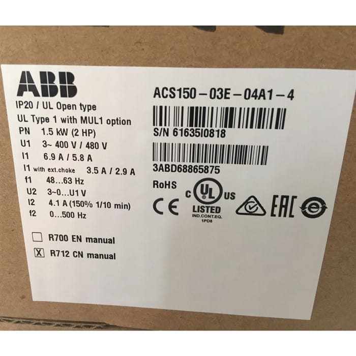 Модуль ABB ACS150-03E-04A1-4
