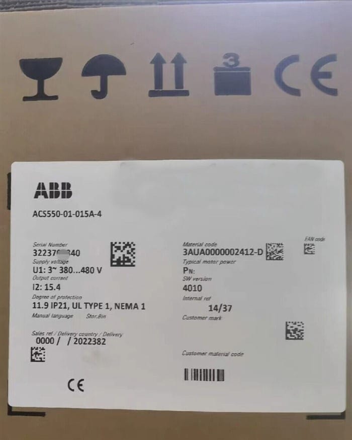 Модуль ABB ACS550-01-015A-4