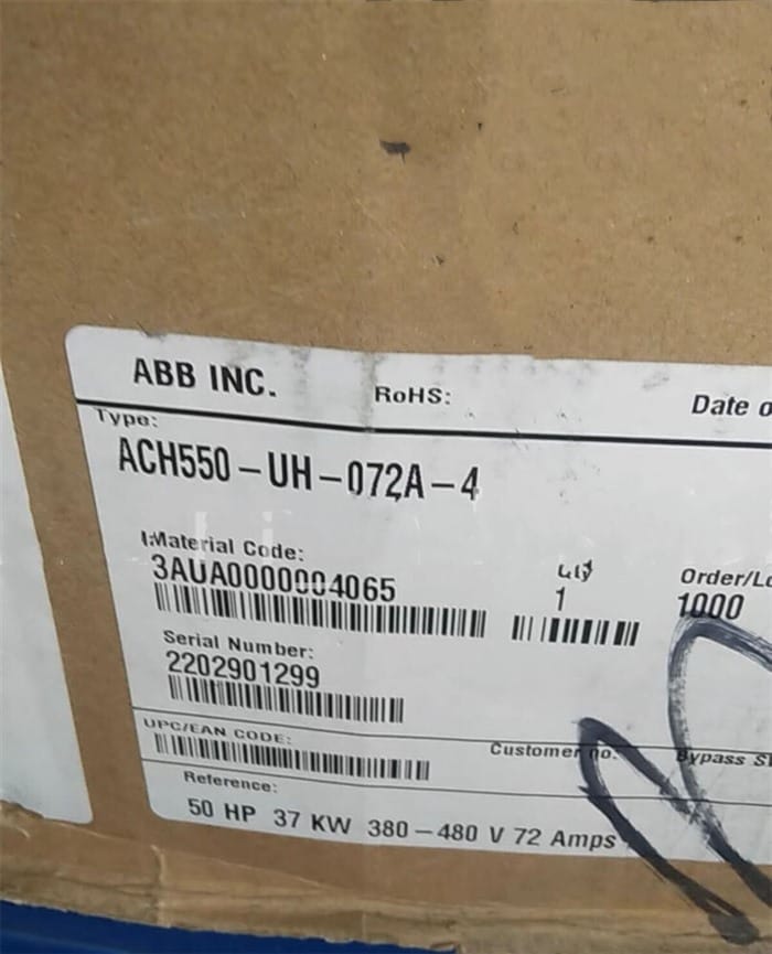 Модуль abb ACH550-UH-072A-4