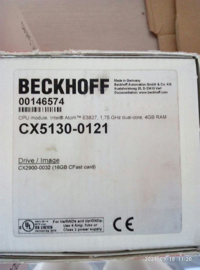 Модуль Beckhoff CX5130-0121