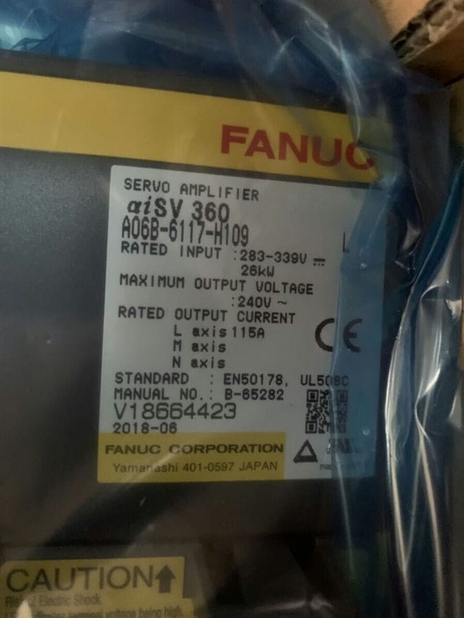 Модуль FANUC A06B-6117-H109