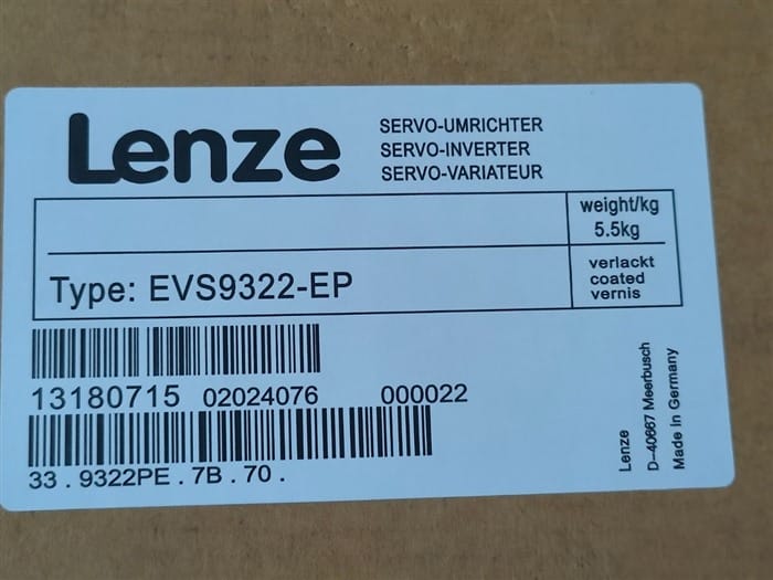Модуль Lenze EVS9322-EP