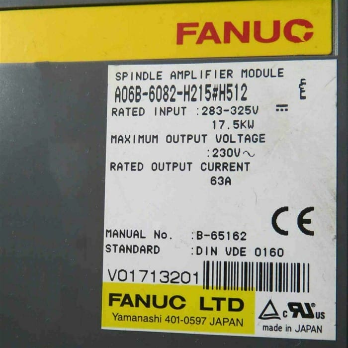 Модуль FANUC A06B-6082-H215#H512