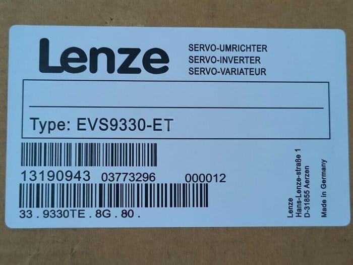 Модуль Lenze EVS9330-ET