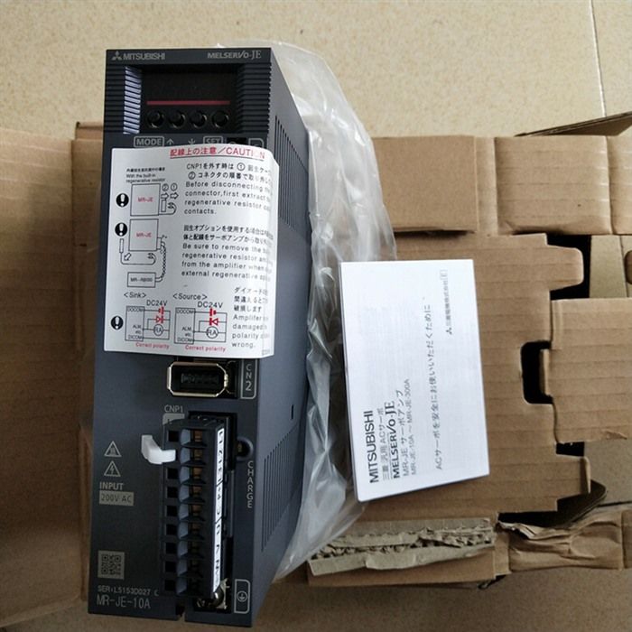 Модуль MITSUBISHI AC SERVO DRIVER MR-JE-10A MRJE10A