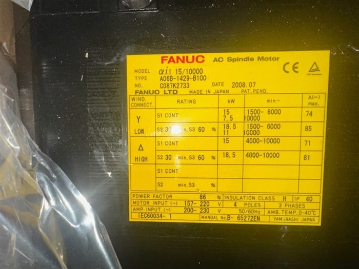 Модуль FANUC A06B-1429-B100