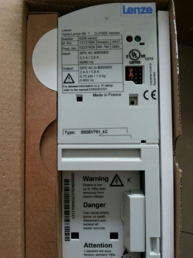 Модуль LENZE E82EV751K4C