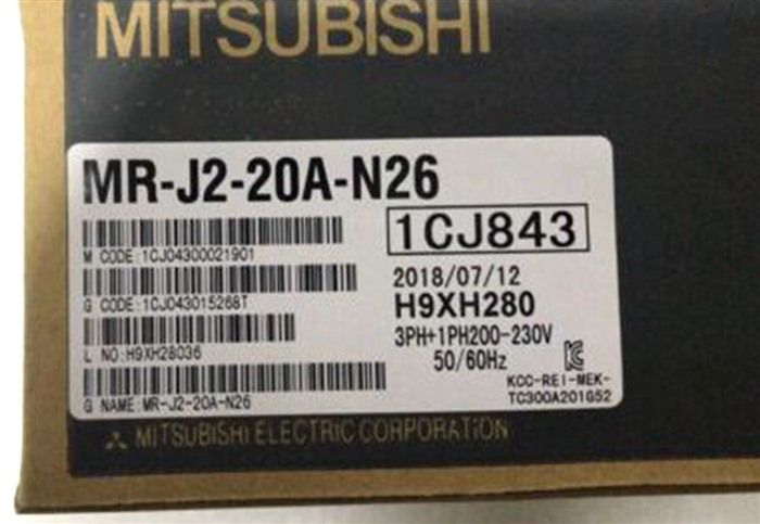 Модуль MITSUBISHI MR-J2-20A-N26 MRJ220AN26 AC Servo Drive