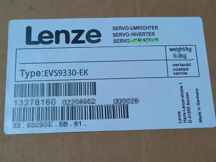 Модуль Lenze EVS9330-EK