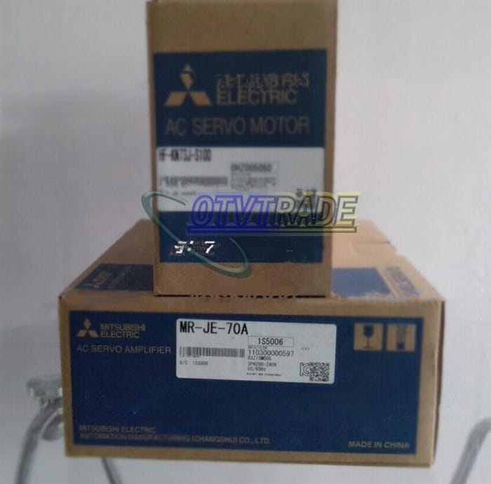 Модуль Mitsubishi SERVO MOTOR+Servo driver HG-SN52BJ-S100+MR-JE-70A