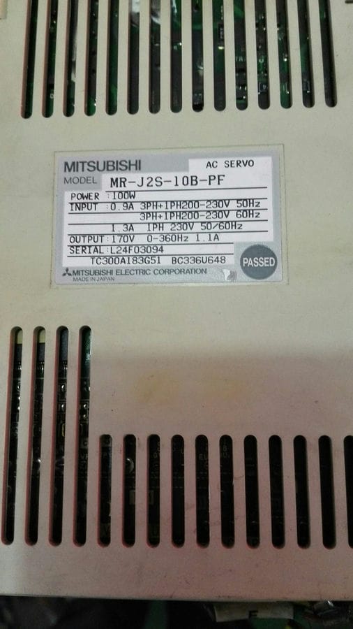 Модуль Mitsubishi MR-J2S-10B-PF