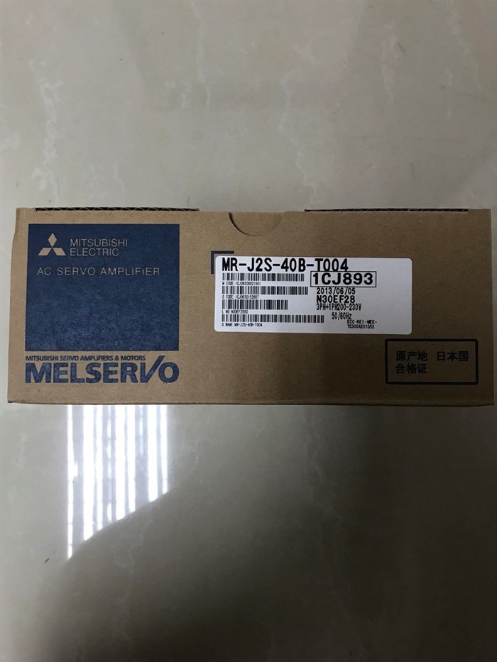 Модуль MITSUBISHI AC SERVO DRIVER MR-J2S-40B-T004 ORIGINAL FREE EXPEDITED