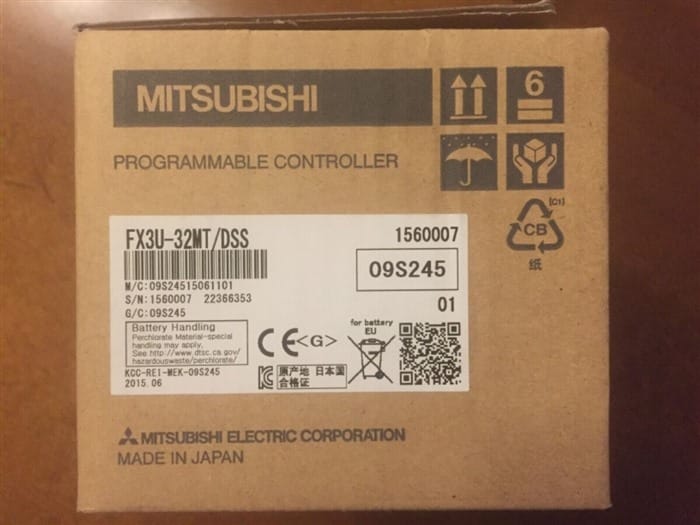 Модуль Mitsubishi FX3U-32MT/DSS