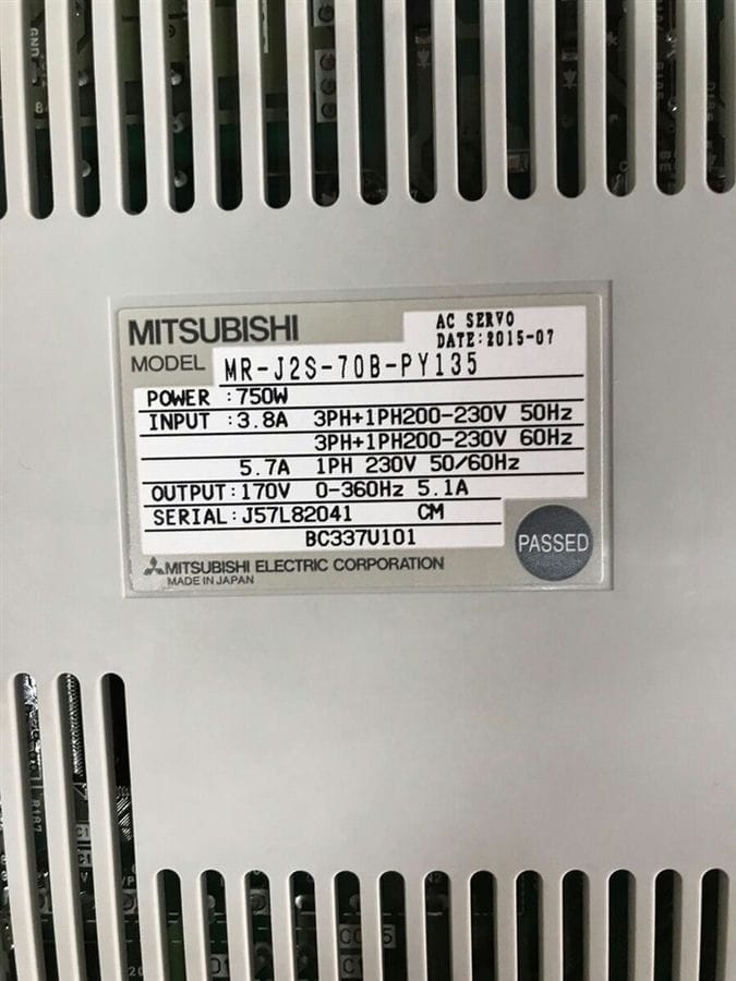 Модуль MITSUBISHI MR-J2S-70B-PY135