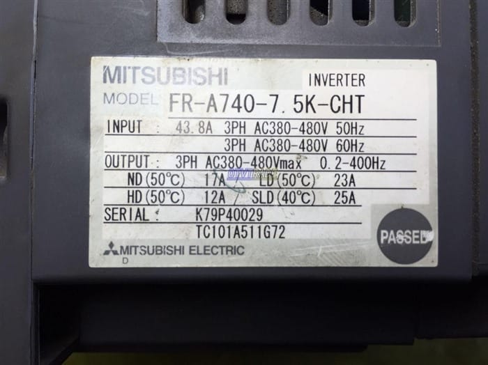 Модуль Mitsubishi inverter FR-A740-7.5K-CHT 7.5KW 380V
