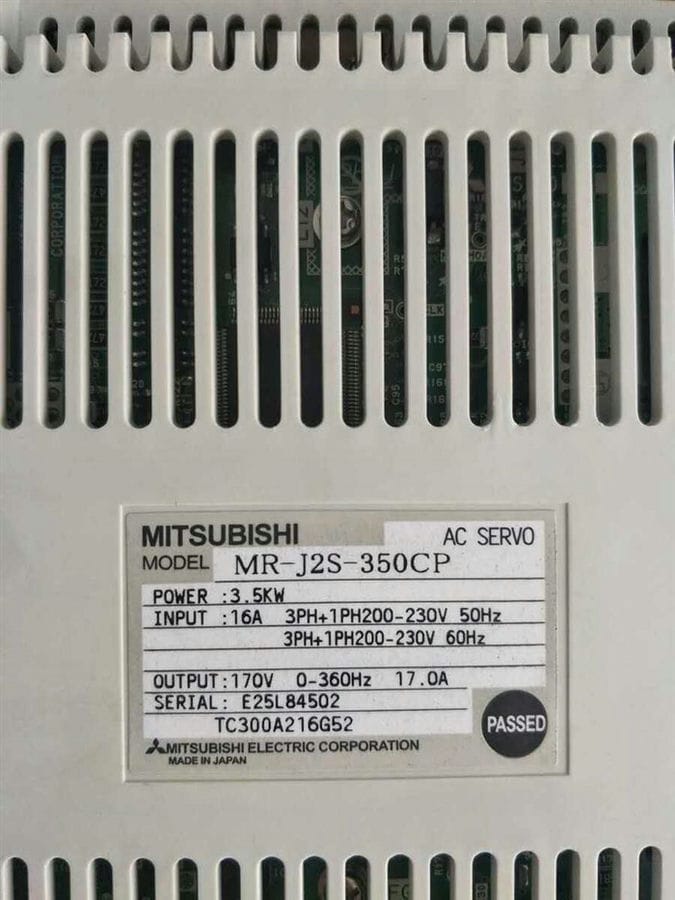 Модуль MITSUBISHI MR-J2S-350CP
