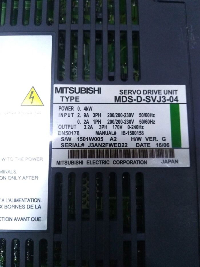 Модуль MITSUBISHI MDS-D-SVJ3-04 Servo Driver