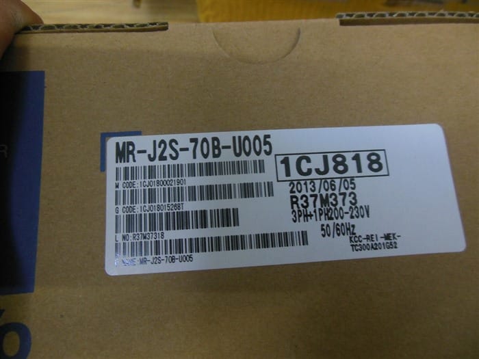 Модуль Mitsubishi MR-J2S-70B-U005
